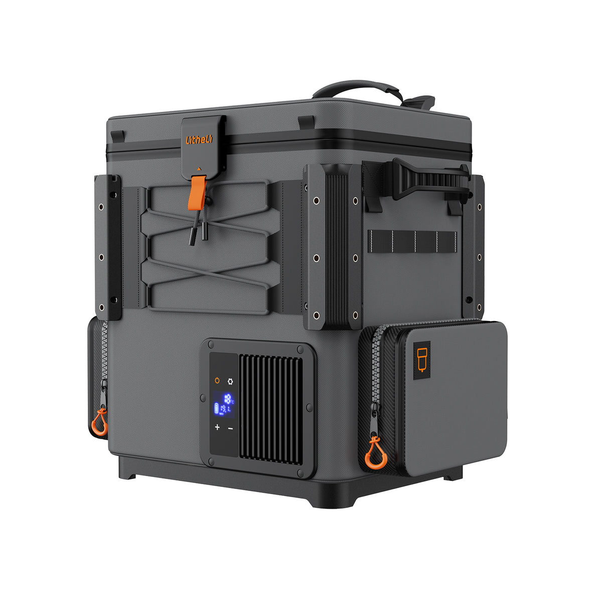 Litheli FrozenPack: Der erste Auto-Kühlrucksack | inkl. 2 × 4,0-Ah-Akkus | 20 L / 21 QT