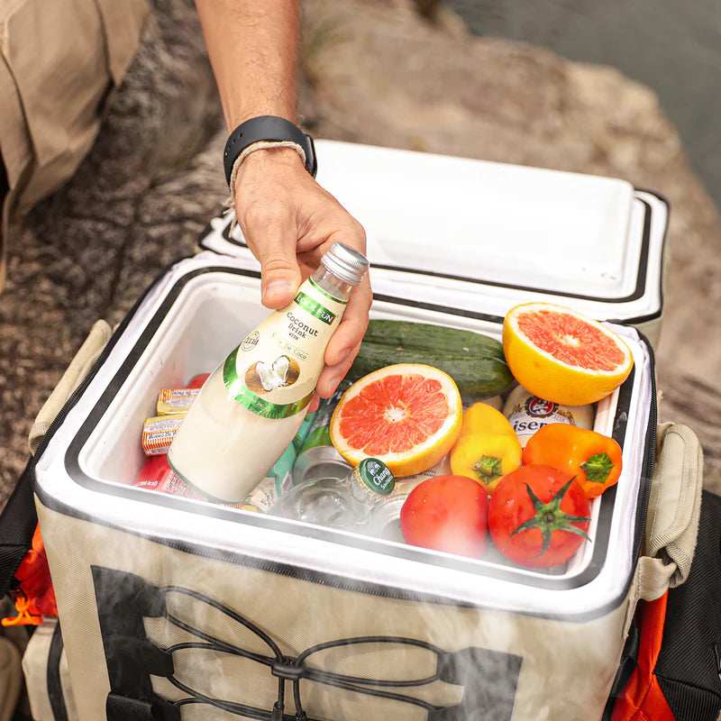 Litheli FrozenPack: Der erste tragbare Auto-Kühlschrank im Rucksackformat