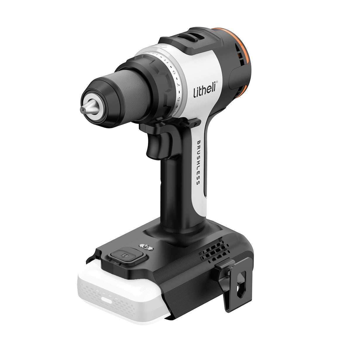 Litheli U20 20V Akku Bohrschrauber ohne Akku, kabelloser, kompakter Bohrer für Holz, Metall und Kunststoff