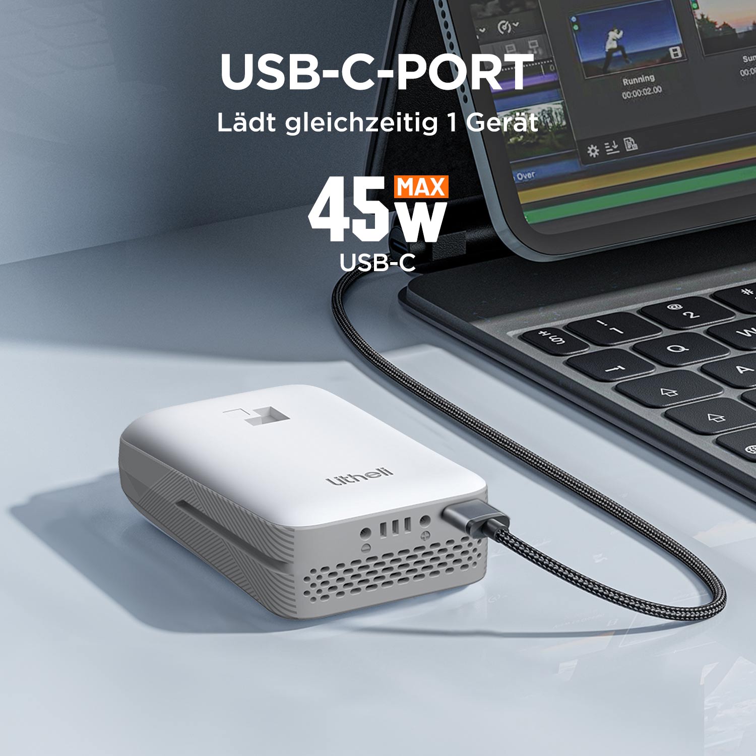 Litheli W1 PRO : Der ultimative Elektro-Campingwagen mit Powerbank