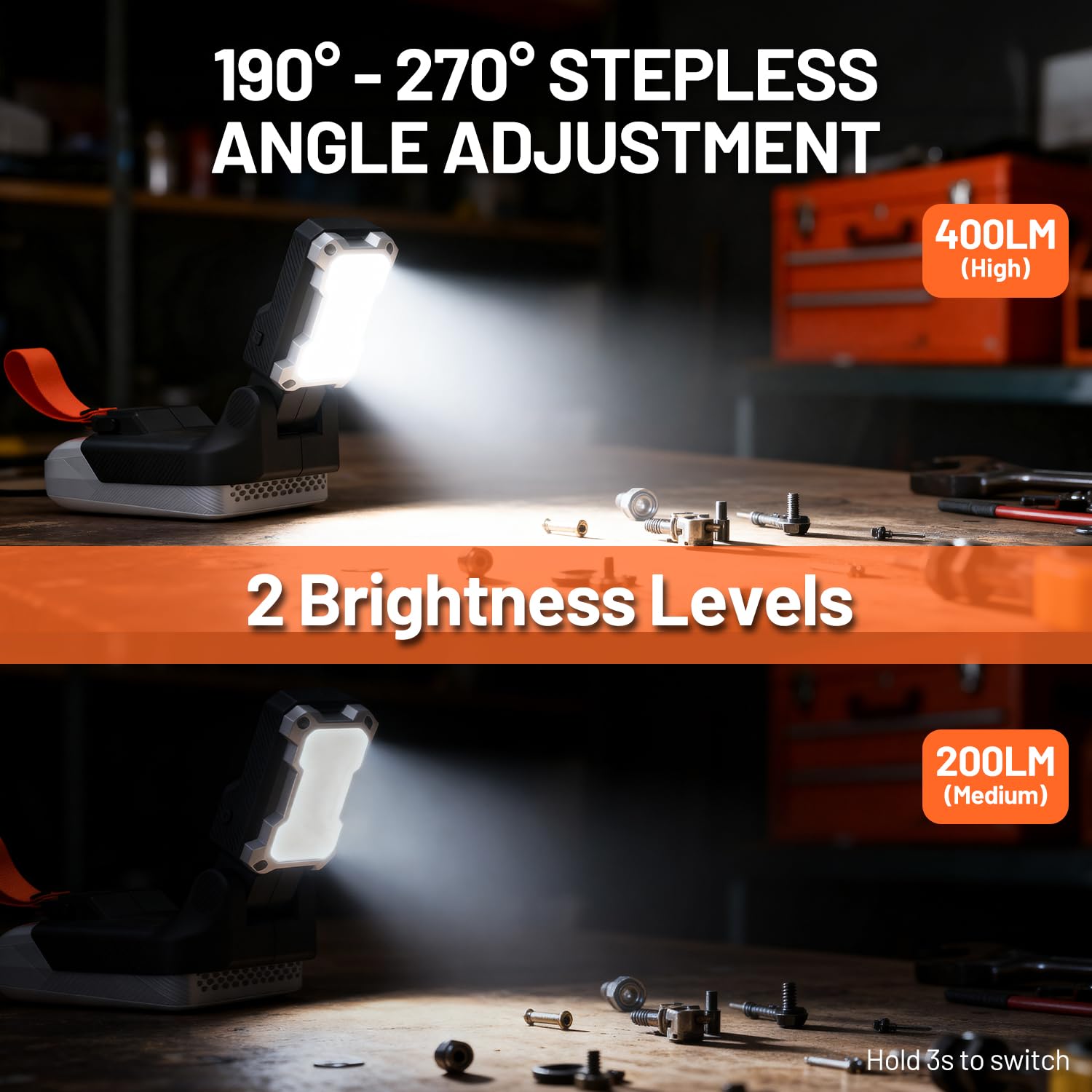 Litheli U20 20V Akku-LED-Arbeitsleuchte