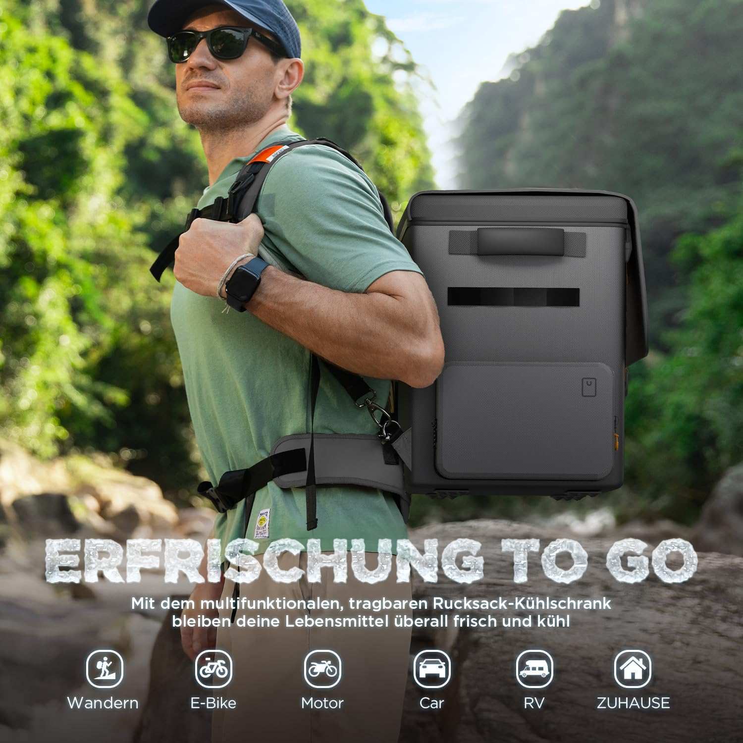 Litheli Outdoor Power Set – Mobilität, Kühlung, Energie & Druck jederzeit und überall