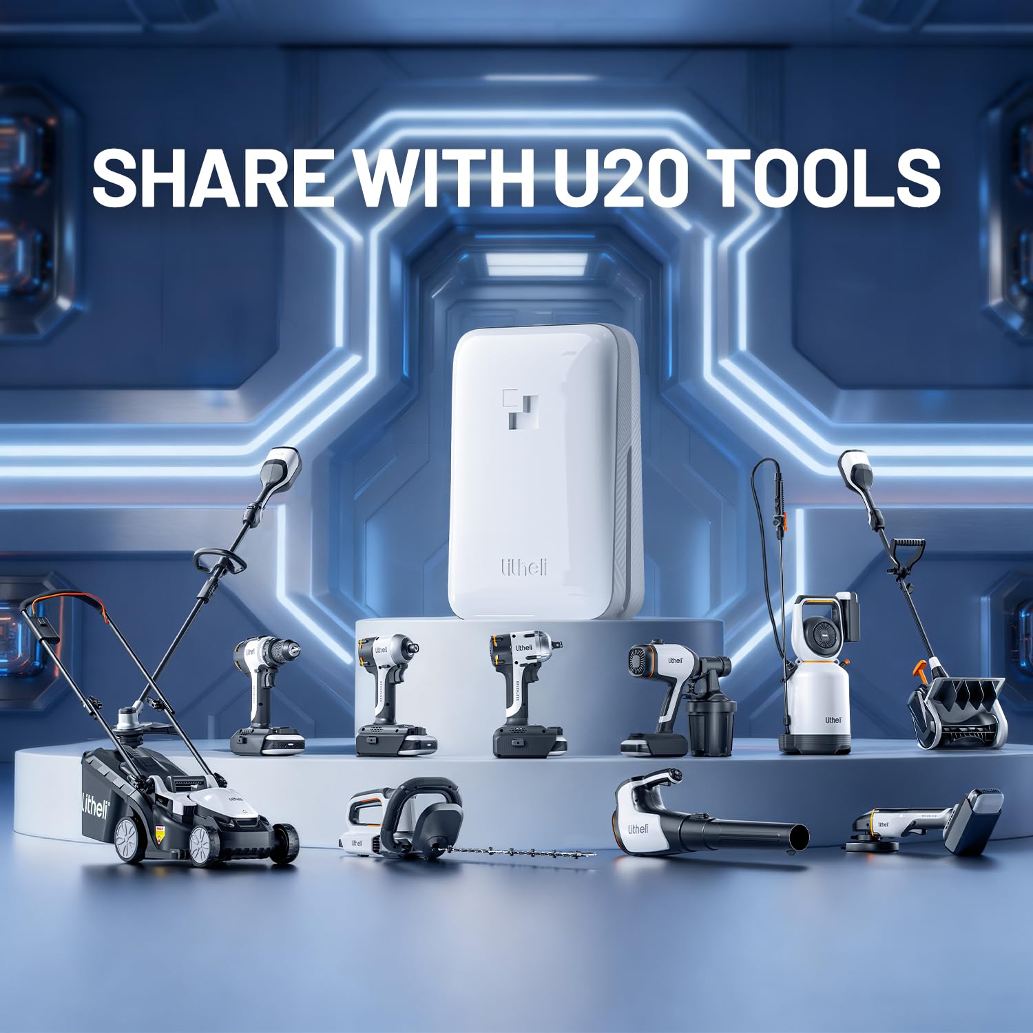 Litheli U20 20V Akku-LED-Arbeitsleuchte