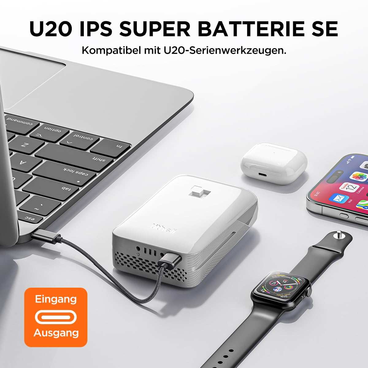 Handy+ 20V U20 2,0 Ah SE Kabelloser heckenschere