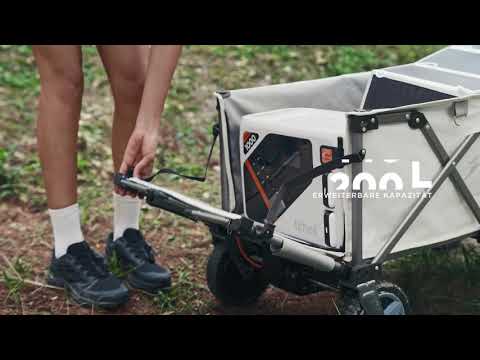 Vorstellungsvideo: Akku-Bollerwagen elektrisch – Funktionen, Faltmechanismus und Outdoor-Transport