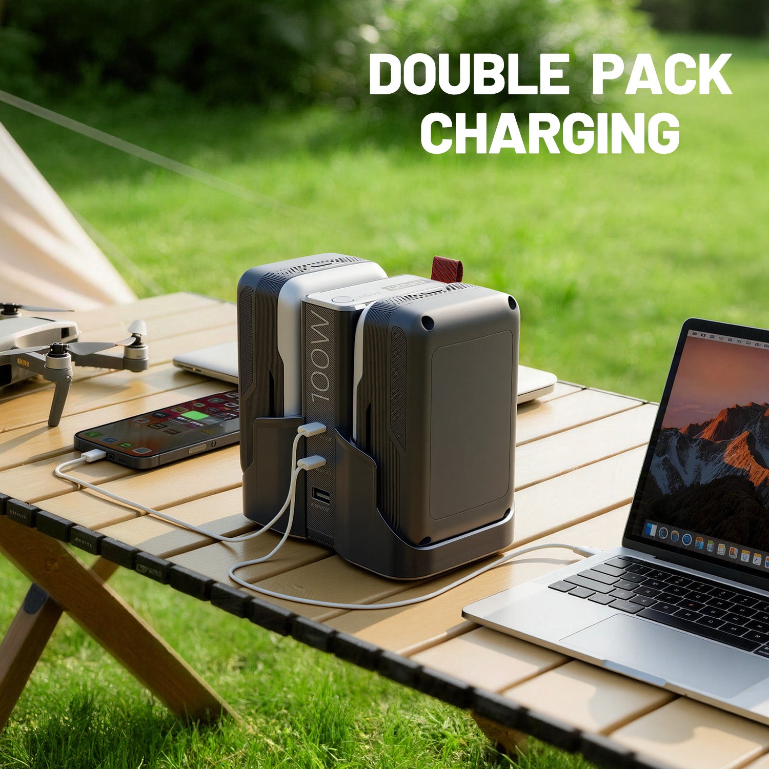 Neu im Sortiment | U20 20V 33cm Akku-Rasenmäher | 5,0 Ah Akku inklusive | Müheloses Mähen bis zu 260 m² | Leise & leicht | 5-fache Schnitthöhenverstellung