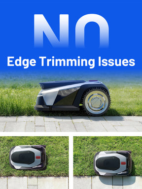 Litheli FYELD 500 KI-Vision Rasenmähroboter | Kabelloser Smart Mäher ohne Begrenzungsdraht | App Steuerung & automatische Kartierung