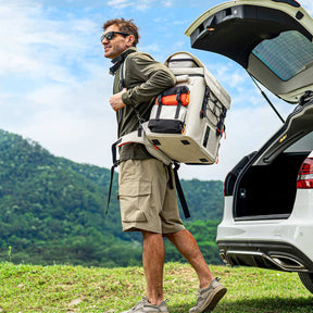 Litheli FrozenPack: Der erste tragbare Auto-Kühlschrank im Rucksackformat