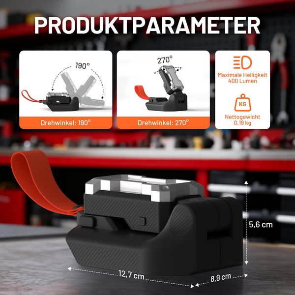 Litheli U20 20V Akku-LED-Arbeitsleuchte