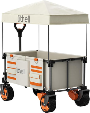 Litheli V150 Bollerwagen-Sonnendach