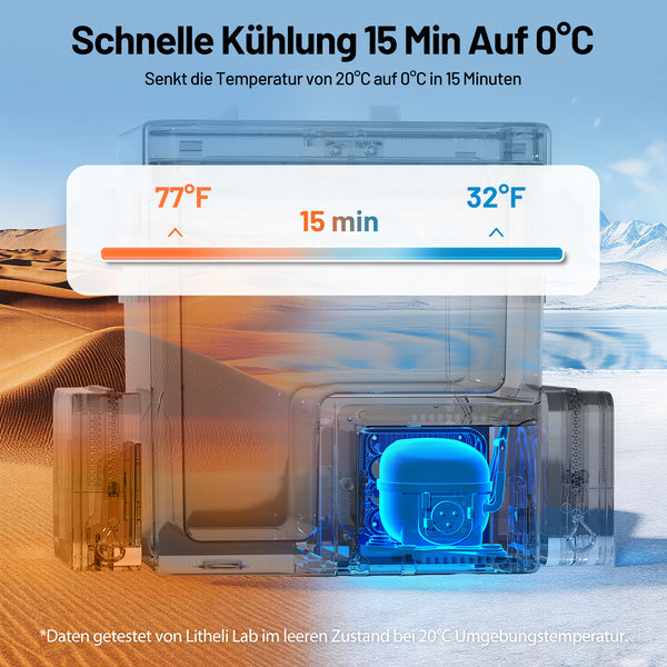 Litheli FrozenPack: Der erste tragbare Auto-Kühlschrank im Rucksackformat