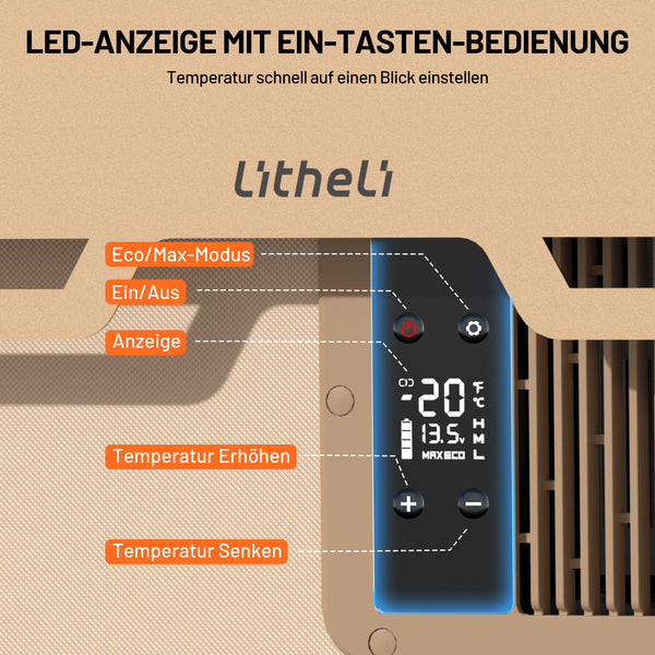 Litheli FrozenPack: Der erste tragbare Auto-Kühlschrank im Rucksackformat