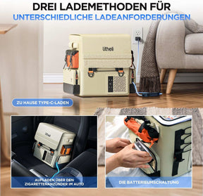 Litheli FrozenPack: Der erste tragbare Auto-Kühlschrank im Rucksackformat