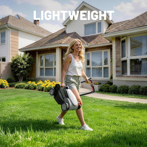 Neu im Sortiment | U20 20V 33cm Akku-Rasenmäher | 5,0 Ah Akku inklusive | Müheloses Mähen bis zu 260 m² | Leise & leicht | 5-fache Schnitthöhenverstellung