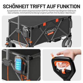 Litheli V140i SE: Der ultimative Elektro-Campingwagen mit Powerbank (1 * 4,0 Ah SE Akku)