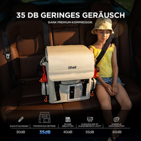 Litheli FrozenPack: Der erste tragbare Auto-Kühlschrank im Rucksackformat