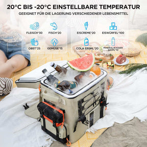 Litheli FrozenPack: Der erste tragbare Auto-Kühlschrank im Rucksackformat