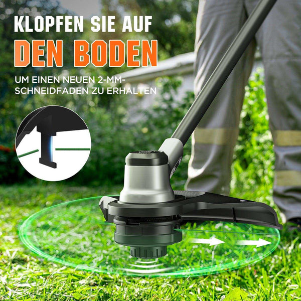 Verstellbarer Zusatzgriff sorgt für ergonomische Balance und präzises Arbeiten