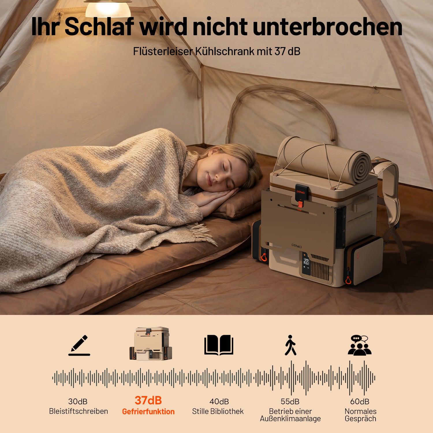 Litheli FrozenPack: Der erste tragbare Auto-Kühlschrank im Rucksackformat