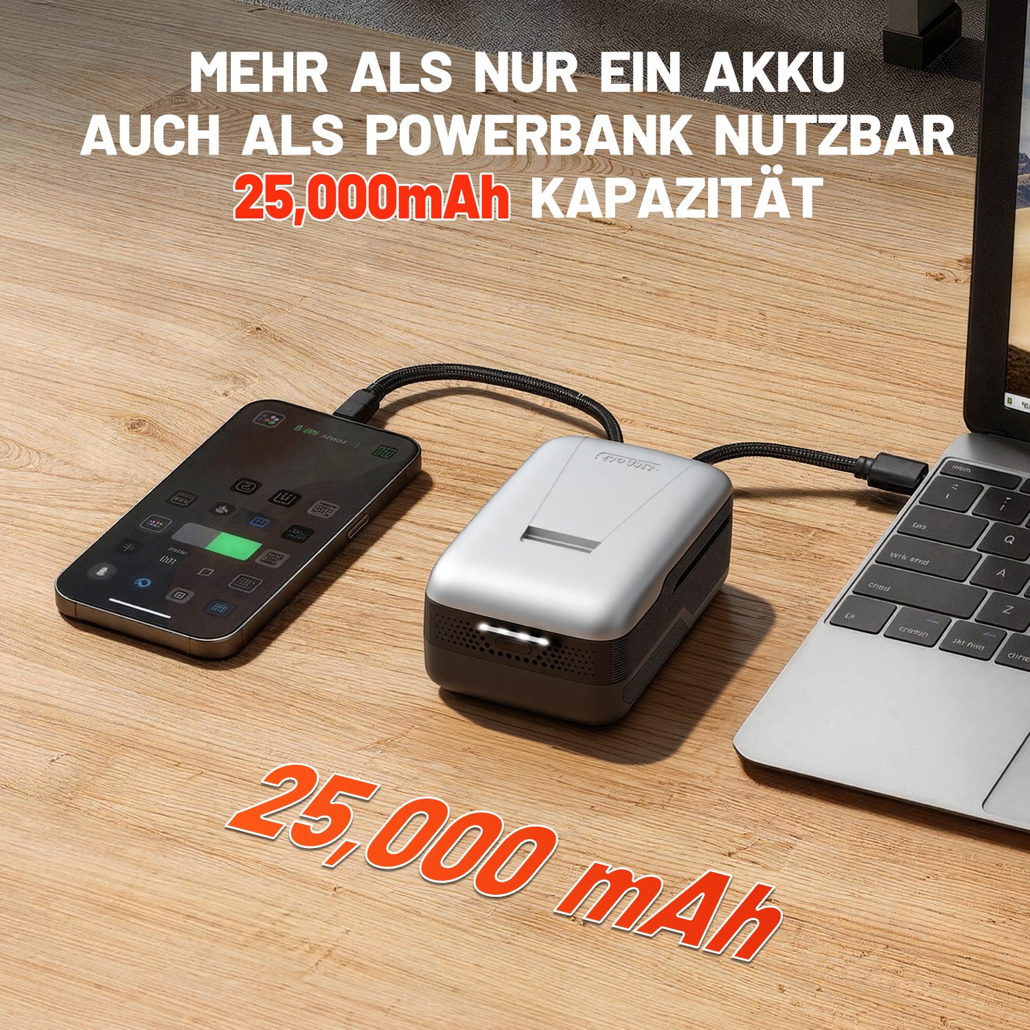Neu im Sortiment | U20 20V 33cm Akku-Rasenmäher | 5,0 Ah Akku inklusive | Müheloses Mähen bis zu 260 m² | Leise & leicht | 5-fache Schnitthöhenverstellung