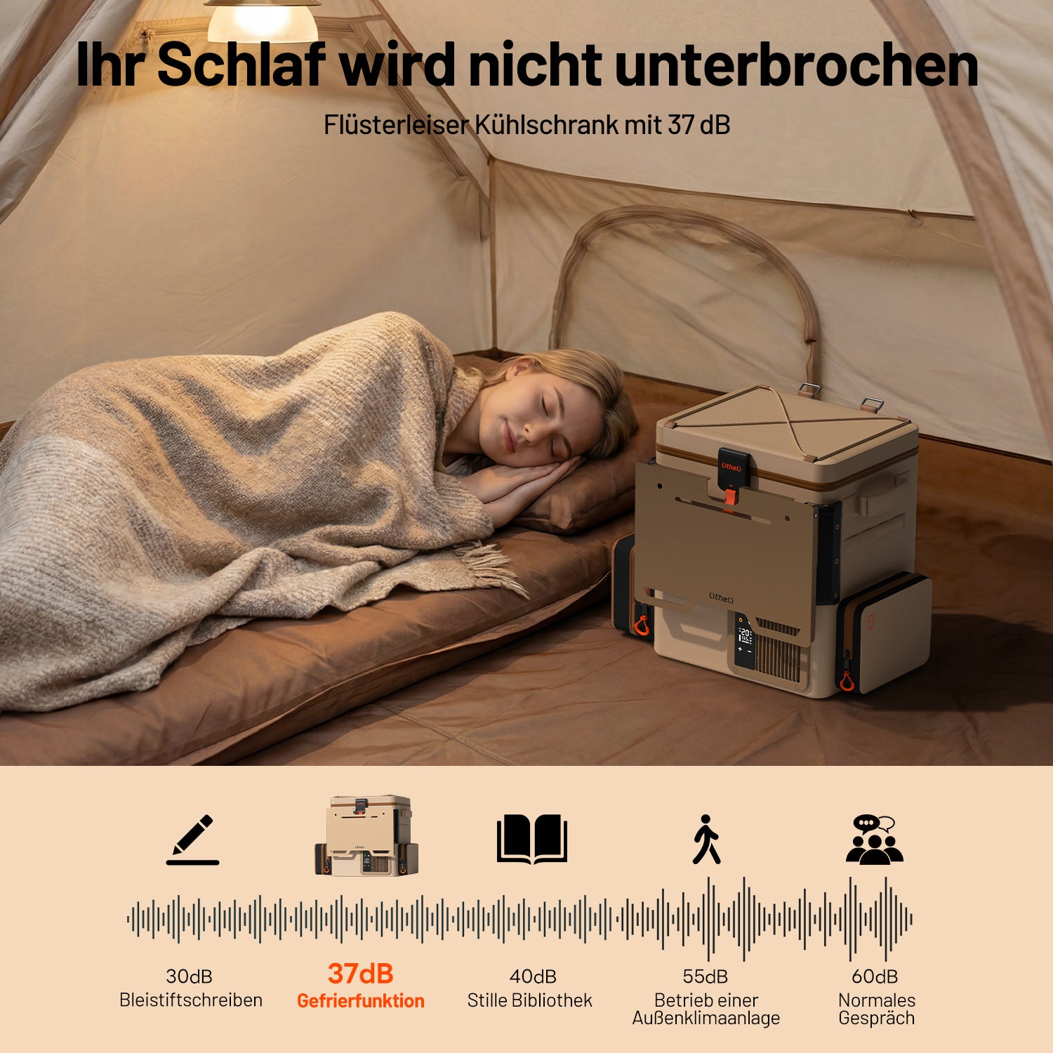 Litheli FrozenPack 20L Kompressor-Kühlbox Neu 2026 | EU-weiter Versand