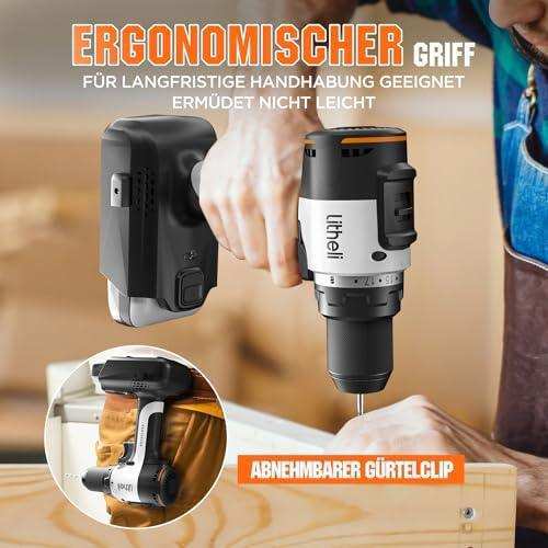 Integrierte LED-Arbeitsleuchte für optimale Sicht in dunklen Arbeitsbereichen