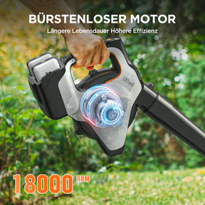 Bürstenloser Motor im Littheil Laubbläser - 18.000 U/min für hohe Effizienz und lange Lebensdauer
