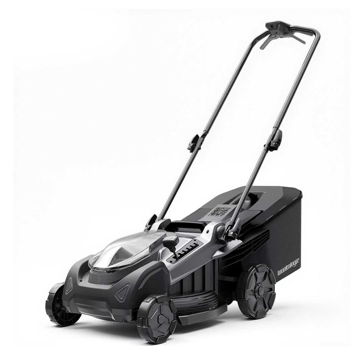 Bürstenloser Akku-Rasenmäher, 40V, 43 cm Schnittbreite, 6-fache Schnitthöhenverstellung (25-75 mm), Schnitthöhe, 12 kg  - Ohne Akku und Ladegerät