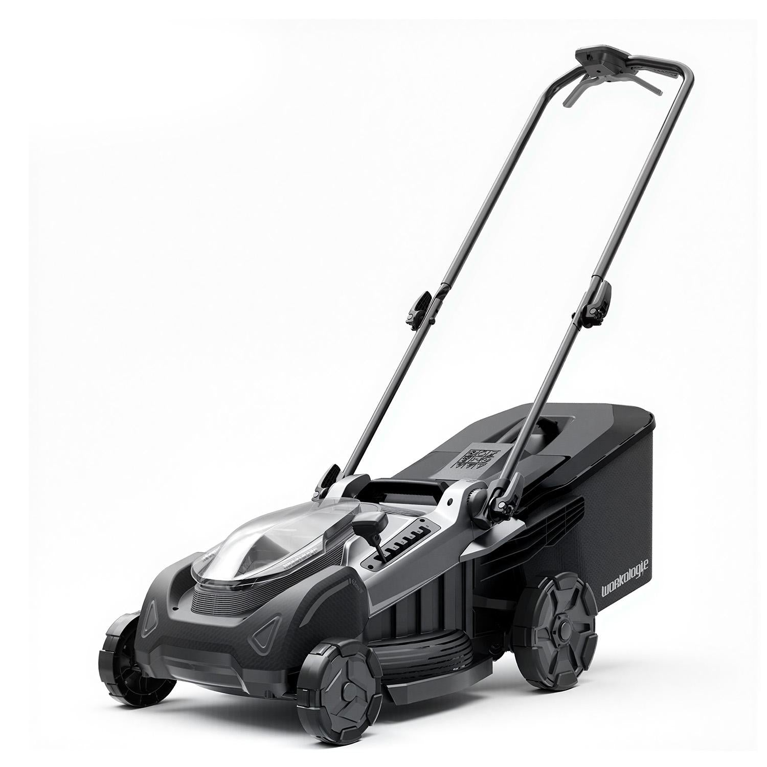 Bürstenloser Akku-Rasenmäher, 40V, 43 cm Schnittbreite, 6-fache Schnitthöhenverstellung (25-75 mm), Schnitthöhe, 12 kg  - Ohne Akku und Ladegerät