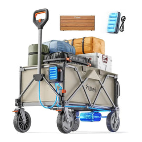 Litheli Elektrischer Bollerwagen W1 Pro – Der smarte Helfer für Outdoor & Alltag