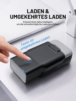 Litheli U20 20V Akku-Schnellladegerät – 45 W GaN, USB-C PD, EU-Stecker