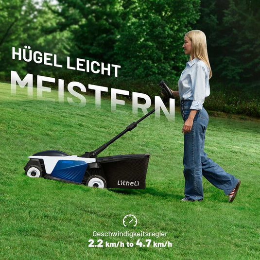 Litheli EASYSURGE™ 43 cm Akku-Rasenmäher