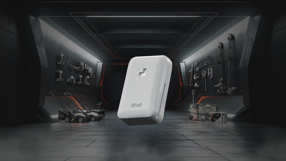 Litheli 2,0 Ah 20 V 2-in-1 Werkzeugakku & Powerbank